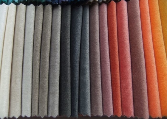 Chenille de luxe fait sur commande Sofa Fabric Shrink Resistant du polyester 100
