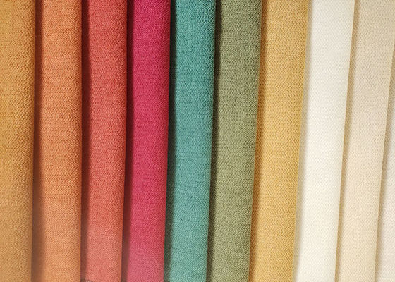 Tout simplement tricoté polyester de toile de tissu de Faux de Sofa Fabric ISO9001