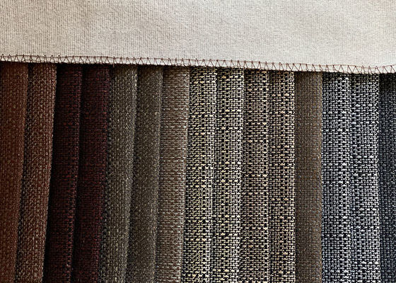 Plaine Grey Upholstery Fabric   , Sofa Set Jute Fabric tissé par CE