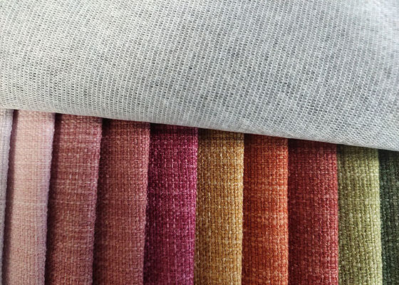 Jute 100% de toile de tapisserie d'ameublement de meubles de regard de polyester de la Chine Sofa Fabric