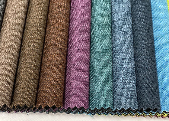 tissu de toile de polyester de tissu de sofa de regard pour le sofa moderne de tissu de petit sofa de toile de sofa