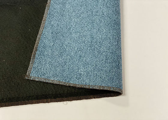 tissu de tapisserie d'ameublement du polyester 100 de 30cm, tissu de tapisserie d'ameublement bleu du Chenille 300gsm