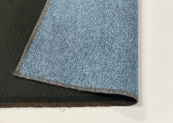 tissu de tapisserie d'ameublement du polyester 100 de 30cm, tissu de tapisserie d'ameublement bleu du Chenille 300gsm