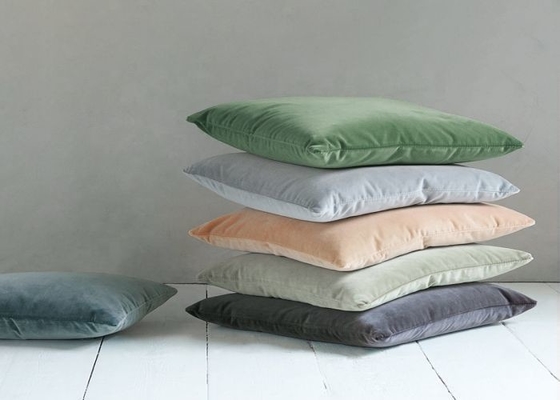100% polyester écologiques Holland Velvet Fabric For Sofa 700D